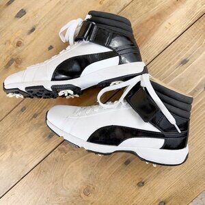 Puma TitanTour Ignite‎ shoe hi-top Black White 6.5 Mens